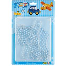 Hama Iron on Bead Plates Maxi Car and Airplane