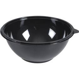 Bowle skål 1000 ml Ø180x70 mm Rund PET Sort,360 stk/krt