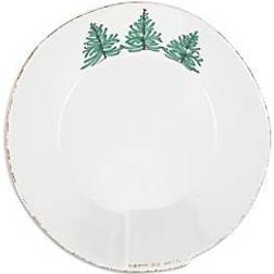 Vietri Melamine Lastra Holiday Shallow Ensaladera