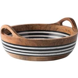 Juliska Stonewood Stripe Round Ensaladera