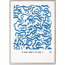 Paper Collective Comfort Blue 30x40 cm Plakat