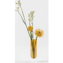 Flower Tube Vase, Yellow Vase