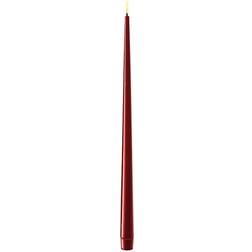 Deluxe Homeart Real Flame Shiny Dinner stick LED-lys 38cm 2st