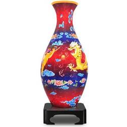 Pintoo 3D Vase Puzzle The Dragon and the Phoenix