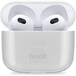 Holdit Airpodsfodral Seethru Vit