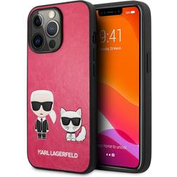 Karl Lagerfeld Fuchsia hårdt etui (iPhone 13 Pro)