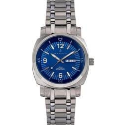 Nautis Stealth-Armbanduhr mit Tag Datum Blau Einheitsgröße