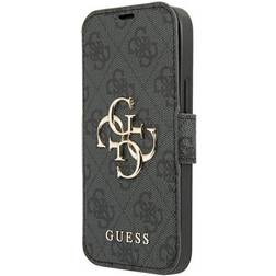 Guess Metal 4G Wallet (iPhone 13 Pro) Brun