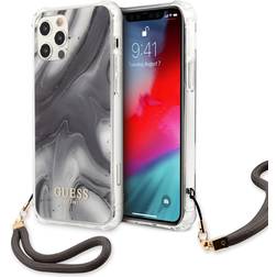 Guess iPhone 12 Pro Max Skal Marble Grå
