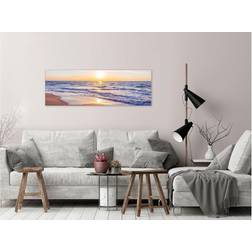 Arkiio Calm Waves (1 Part) Narrow Brown 120x40 Tavla