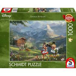 Schmidt Spiele Disney Mickey & Minnie in the Alps 1000 Pieces