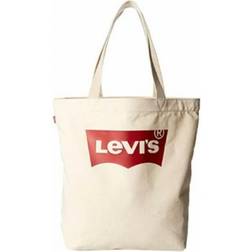 Levi's – Gräddvit toteväska i canvas med logga-Naturlig One Size