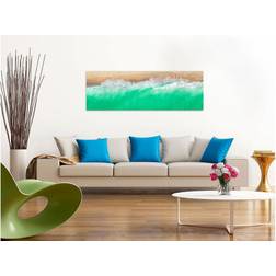 Arkiio Coast (1 Part) Narrow Green 150x50 Finns i flera storlekar Tavla