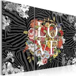 Arkiio Flowers from the heart 120x80 Tavla