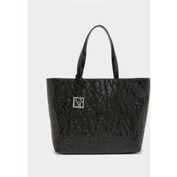 Armani Exchange Moderne Minimalistisk Shopper Taske - Sort
