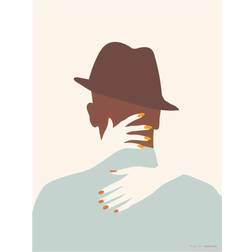 Vissevasse Hug me, 50x70 Plakat