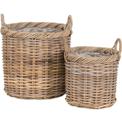 House Nordic Gili Nature Basket 40cm 40cm 2pcs