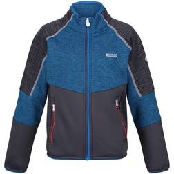 Regatta Kid's Oberon V Softshell Jacket - Imperial Blue/India Grey