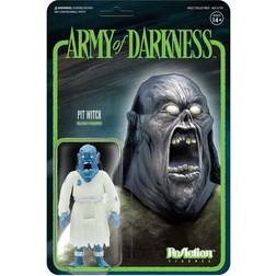 Super7 Army Of Darkness Reaction Figure Pit Witch (Glow)