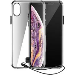 Baseus Transparent Key Cover til iPhone XS Max Klar-Sort