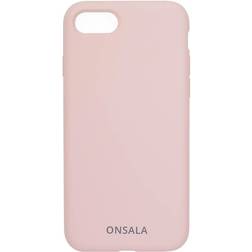 Onsala Collection Phone Case Silicone Sand Pink iPhone 6 7 8 SE