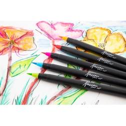 Nassau Fine Art Aquarel brush markers 20 pcs 1 waterbrush