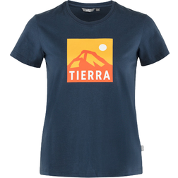 Tierra Graphic Tee W - Nordic Blue