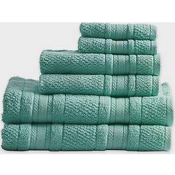 Madison Park Remy Bath Towel Blue (132.1x68.6cm)
