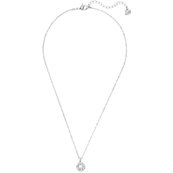 Swarovski April Birthstone Pendant Necklace - Silver/Transparent