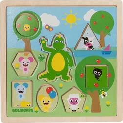Teddykompaniet Bolibompa 2 in 1 Summer & Winter Puzzle