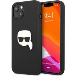 Karl Lagerfeld iPhone 13 Mini Skal Metal Logo Svart