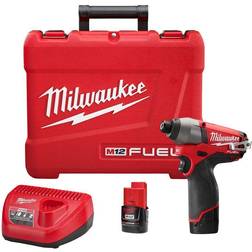 Milwaukee M12 FUEL 1/4" Hex Impact Driver Kit