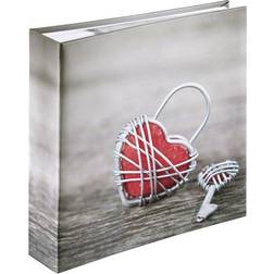 Hama "Rustico" Memo Album for 200 Photos with a size of 10x15 cm Metal Heart