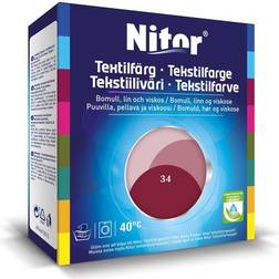 Nitor Textilfärg Bordeaux