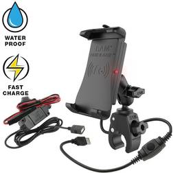 RAM Mounts Mount Quick-Grip Waterproof Wireless Charging Mount with Tough-Claw