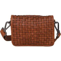 Adax Sofia Corsico Shoulder Bag - Cognac