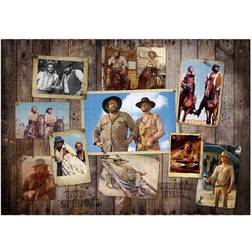 ‎Oakie Doakie Games Bud Spencer & Terence Hill Jigsaw Puzzle Western Photo Wall (1000 pieces)