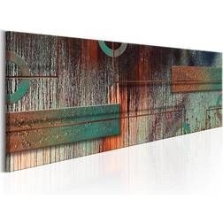 Arkiio Abstract Artistry 150X50 Brun Flerfärgad Abstrakt Tavla