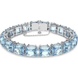 Swarovski Millenia Square Cut Bracelet - Silver/Blue