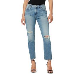 Joe's The Bobby Mid Rise Boyfriend Jeans - Blur Destruct