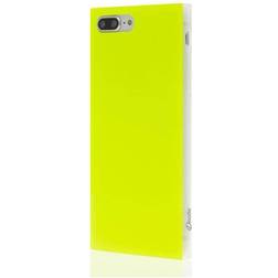 iDecoz Square Case Neon (iPhone 8/7 Plus) Gul