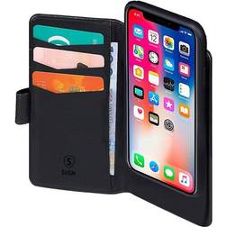 SiGN Sort 2-in-1 iPhone XS Max etui