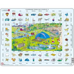 Larsen Puzzles Learning English in the Countryside 70 pcs