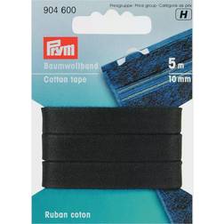 Prym Cotton Tape, Black