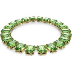 Swarovski Millenia Necklace - Gold/Green