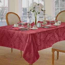 Elrene Home Fashions Barcelona Tablecloth Red (132.08x132.08)