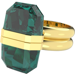 Swarovski Lucent Ring - Gold/Green