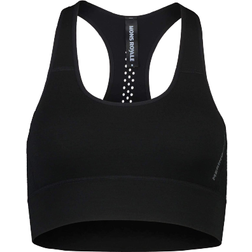 Mons Royale Stratos Merino Sports Bra - Black