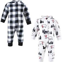 Hudson Unisex Plush Jumpsuits - Winter Bear