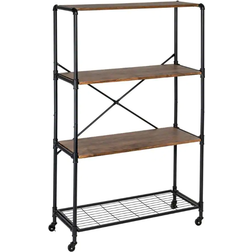 Honey Can Do 4-Tier Book Shelf 63"